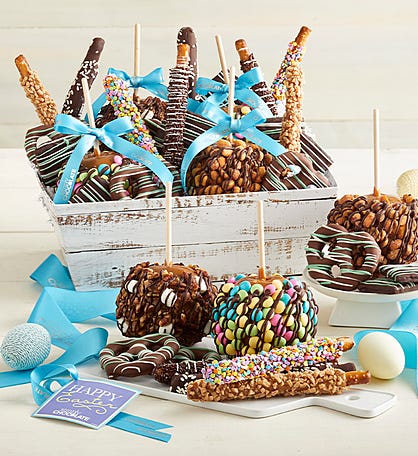 Simply Chocolate® Happy Easter Snack Basket